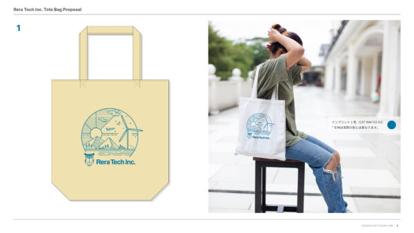 トートバッグデザインのプロポーザル